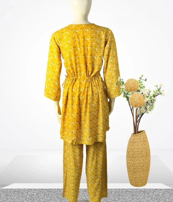 Dark Yellow Co-Ord Set – Shamraat
