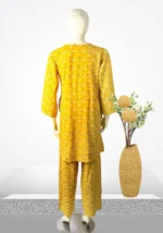 Dark Yellow Co-Ord Set – Shamraat