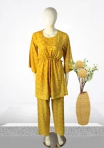 Dark Yellow Co-Ord Set – Shamraat